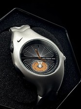 Vintage Nike Triax Metal Steel Watch Analog Japan 2000s Y2K Avantgarde  With Box picture