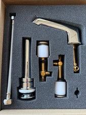 Brand New Waterworks Low Profile Lavatory Faucet (Less Handle) Chrome Finish. picture
