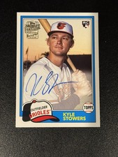 2023 Topps Archives Kyle Stowers Fan Favorites Auto RC Rookie #81FF-KS Orioles picture
