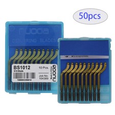 50pc-Professional Burr Trimming Cutter Handheld Deburring Tool 10 Blades BS1012 picture