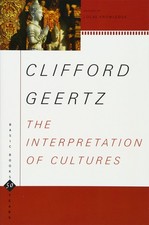 The Interpretation Of Cultures Geertz, Clifford paperback Good picture