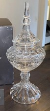Excellent Marquis  by Waterford crystal Lidded  jar 19” Tall picture