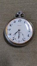 1906 Antique DOXA Medaille D'or Milan Swiss German Silver Pocket Watch 15 Rubis picture