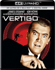 Vertigo 4K UHD Blu-ray James Stewart NEW picture