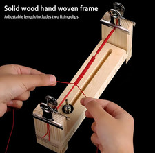 1pc Diy Bracelet Solid Wood Bracelet Braiding Frame DIY Knitting Tool Kit - NEW picture