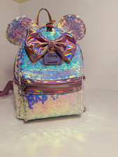 LASR x UV Planet Minnie Loungefly- RARE HTF picture