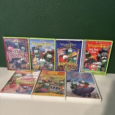 VeggieTales Lot  7DVD St. Nick, Holiday Fun,Wonderful Wizard, Snoodles Tale,Drum picture
