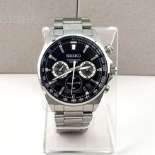 Seiko Essentials SSB397 41mm Black Dial Quartz Men's Watch Chronograph Watch picture