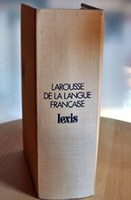 Dictionnaire de la langue française-lexis picture