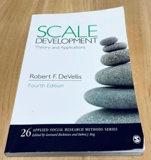 Scale Development: Theory and Applications Fourth Edition by Robert F. DeVellis picture