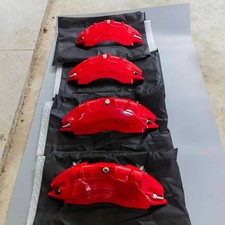 Fit Honda Red Customed Brake Caliper Covers Aluminum Alloy 4Pcs/Set Front&Rear picture