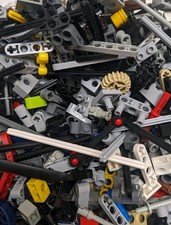 LEGO Technic Bulk Lot 600 Pieces Of Pins, Axles, Connectors, Education GBC Robot picture