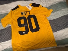 Fanatics Under Wraps TJ Watt Autographed Alternate Jersey  Number Inscription picture