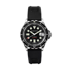 41mm OSAR-D Type I - Diver's Automatic 41mm OSAR-D ON RUBBER STRAP | Black Dial picture