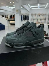 KAWS x Jordan 4 Retro ‘Black’ 930155-001 Men's Size US 7-12 picture