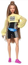 Barbie BMR1959 - Doll Shorts, Romper & Sweatshirt with Stand & Biker Shorts picture