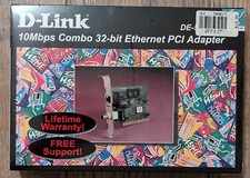 D-LINK DE-528CT 10mbps Combo 32-BIT PCI ETHERNET ADAPTER picture