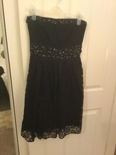 Monsoon Fusion Strapless Dress Size 10 picture