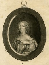 Antique Master Print-PORTRAIT-LOUISE DE LA VALLIERE-Mignard-Benoist-1788 picture