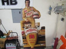Rare 1988 Danny Sullivan Indy Car Racing Miller Beer Stand Up Standee Cardboard picture