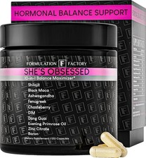 Formulation Factory She's Obsessed Hormone Balance Support for Women - 120 ct picture