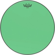Remo Emperor Colortone Green Drum Head 16 in. picture