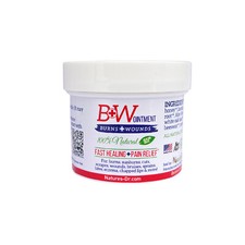 B&W Ointment - Burn and Wound Ointment - Amish made Burn Salve - 100% Natural picture