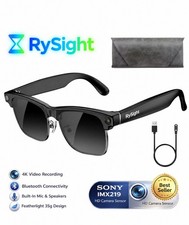 AI Smart Glasses Polarized Sunglasses Lenses for Men Women 8MP Camera 4K Video picture