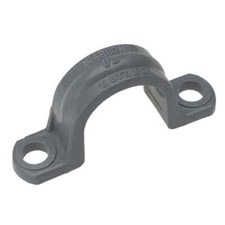 Carlon 1/2 In. 2-Hole PVC schedule 40/80 strap clamp (25-Pack) E977DCCTN picture