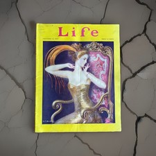 Art Deco Fashion Illustration ~ Life Magazine Nov 12 1925 ~ W.T. Benda Cover📌 picture