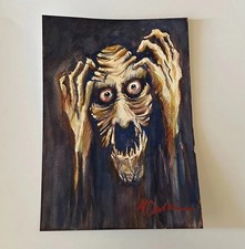 Halloween 3 Season Of The Witch Original Art 10x14 Watercolors By Gary Caradonna picture