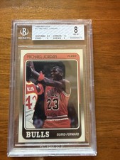 1988-89 Fleer - Michael Jordan #17 BGS 8 picture