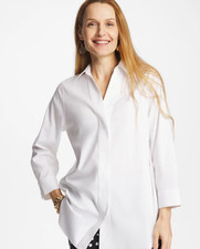 NWT Chico's No Iron Stretch Splitneck Tunic picture