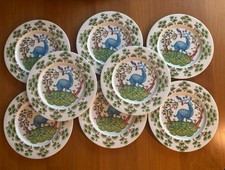 Set Of 4- Iittala Satumetsa Salad Plates Klaus Haapaniemi- Retired/Rare picture