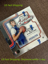 (12) Lot 2025-26 Topps Chrome NBA Basketball Factory Sealed Mega Box-US picture