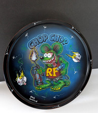 Rat Fink hand-painted Chop Shop sign Licensed by Roth Estate One of a Kind  picture