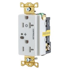 HUBBELL 5362RFC1W Duplex Receptacle, lot of 10 picture