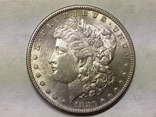 1880-S Morgan Silver Dollar.  picture
