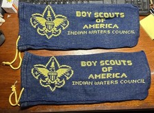 Vintage BSA Boy Scouts Indian Water Council Shoe Bag RARE picture