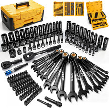 ELEAD 148-Piece Mechanics Tool Set, Sae/Metric 1/4