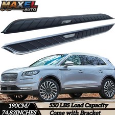 550LBS Alu Running Boards Side Step Fits for Lincoln Nautilus U540 2019-2023 2PC picture