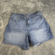 Torrid High Rise Dad Short Classic Denim Shorts Womens 16 Preowned picture