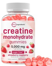 Gomitas Monohidrato De Creatina 5,000 Mg Fuerza Muscular Para Mujeres y Hombres picture