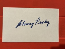 Johnny Pesky🔥🔥MLB Debut: 1942 Boston Red Sox🔥🔥AUTOGRAPH 🧢 picture