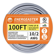 10/2 UF-B 100FT Solid Underground Feeder Direct Burial Cable picture