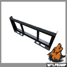 Wolfequip 45in Skid Steer Pallet Fork Frame for Bobcat 4000lbs Alloy Steel picture