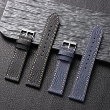 Leather Watch Band Men Real Watch StrapQuick Release 18mm 19mm 20mm 21mm Vintage picture