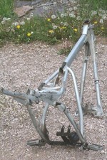 1976 MONTESA 348 COTA  OEM FRAME W/FOOT PEG'S picture