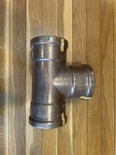 Viega 4” Copper Propress Tee 20708 Lead Free PxP  XL picture