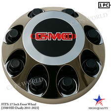 ONE FRONT Wheel Cap for 2011~Current Sierra 3500HD 17